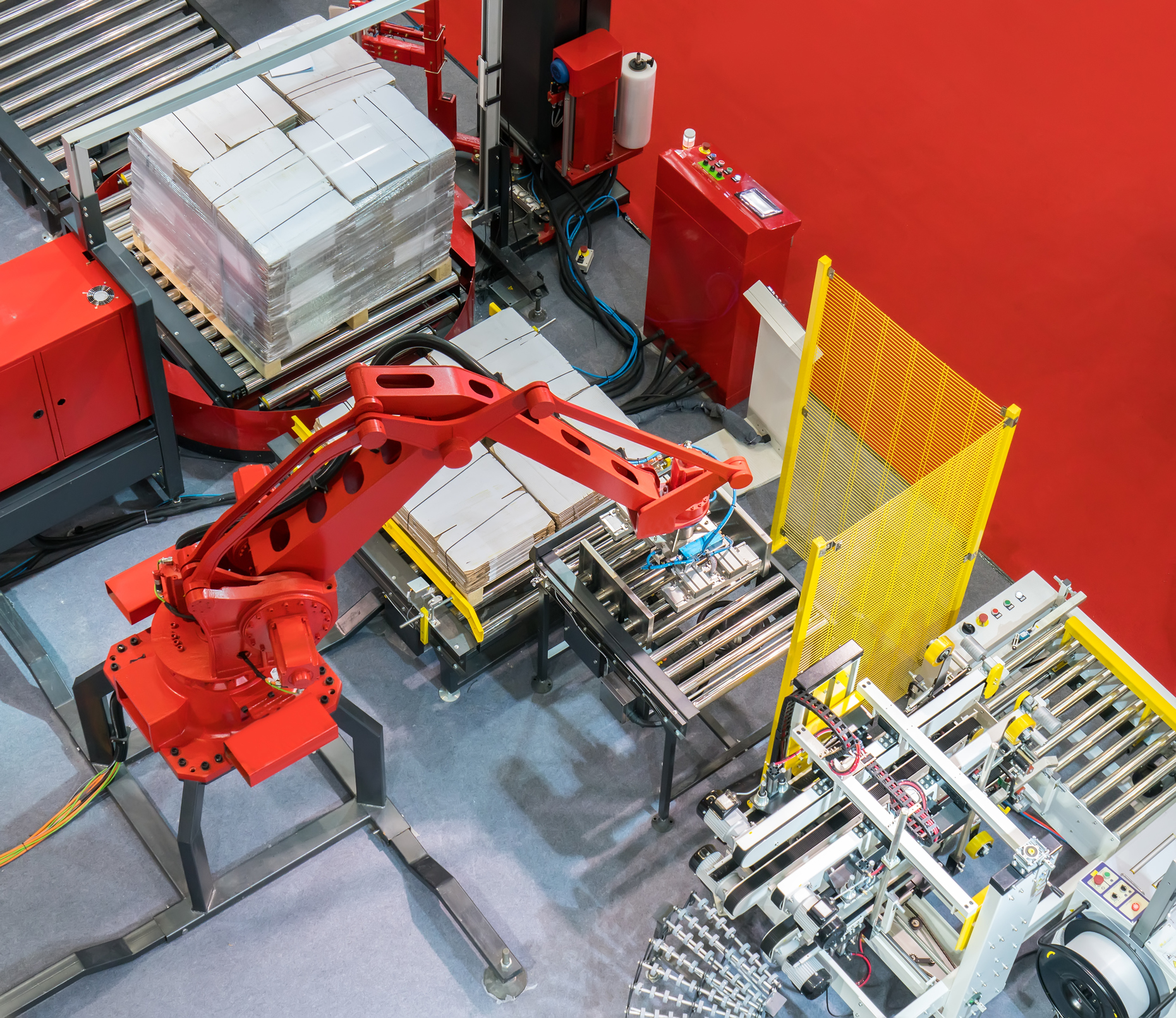 Robôs de paletização trazem mais competitividade para negócios