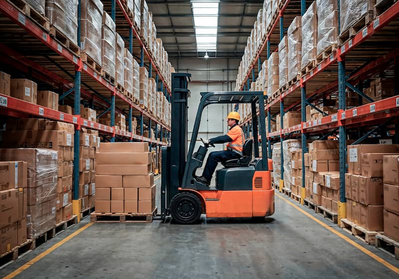 Como funciona o sistema de paletização de produtos