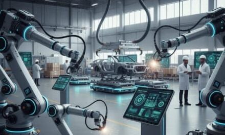 Como funciona o processo de integração de robôs industriais em linhas de produção