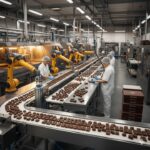 Vantagens da automação industrial para fabricação de chocolates