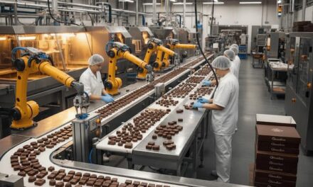 Vantagens da automação industrial para fabricação de chocolates