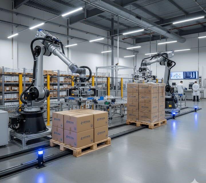 Paletização robotizada: vantagens que você precisa conhecer