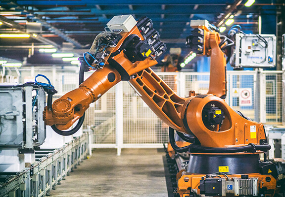 Tipos de robôs industriais